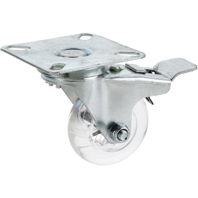 Shop Fox 2in Non-Marring Swivel Caster Plate Mount with Lock
