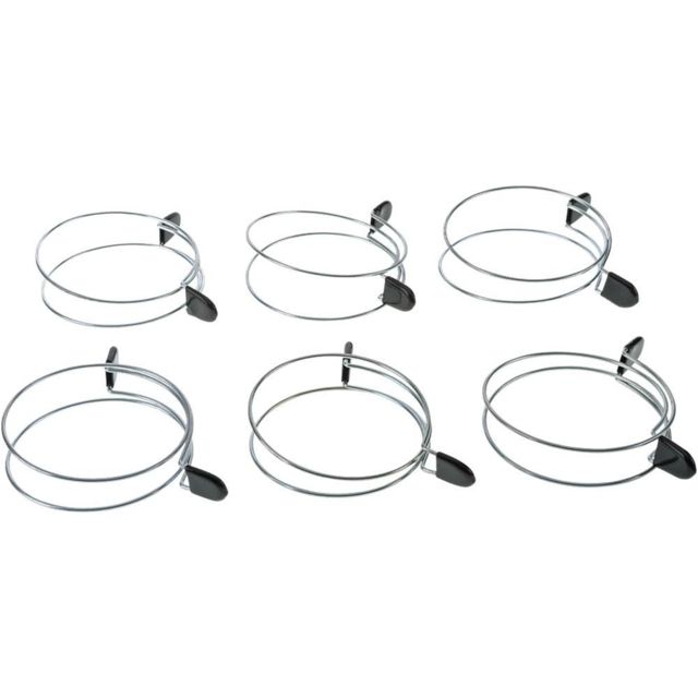 Shop Fox 5in Double Loop Squeeze Hose Clamp 6 pk.