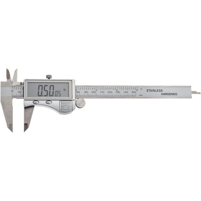 Shop Fox Decimal/Fractional Digital Caliper 6in - Shop Fox