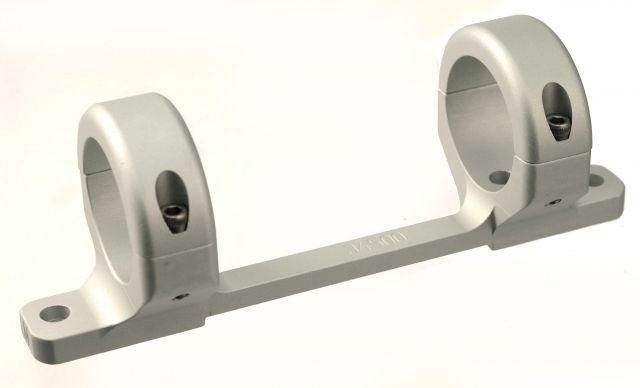 DNZ Products Game Reaper Scope Mount - Browning A Bolt Short Action Medium Ring 30 mm Tube Silver - DNZ