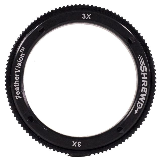 Shrewd 3x Lens w/ Housing Verde Vitri 35mm/42mm Black - Shrewd