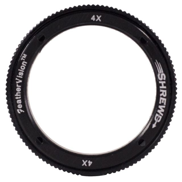 Shrewd 4x Lens w/ Housing Verde Vitri 35mm/42mm Black - Shrewd