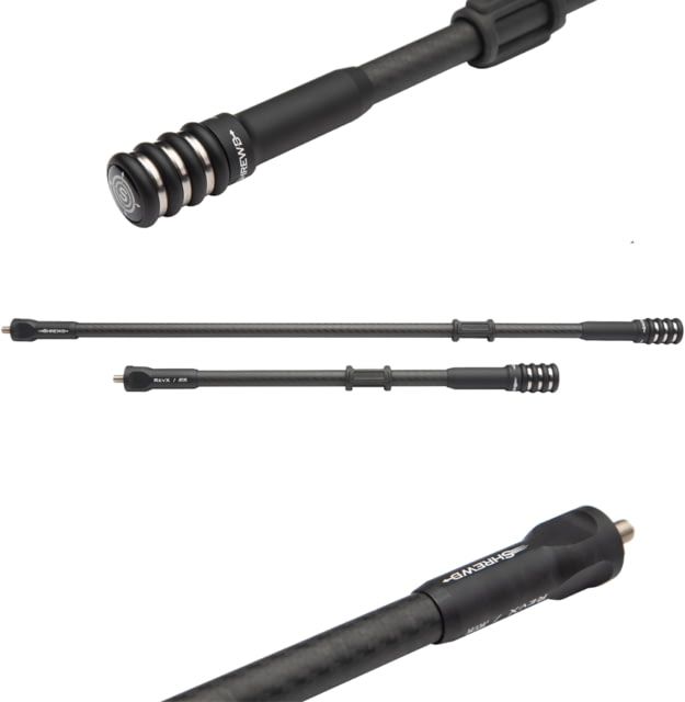 Shrewd RevX Bow Stabilizers 12 in Black - Shrewd