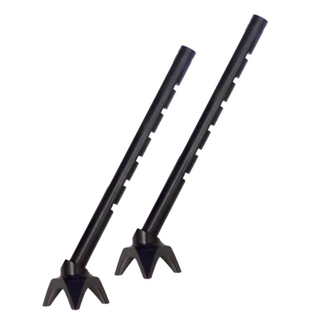 Sierra 7 Raptor Leg Set for S7 Bipod 9-12in Black - S7