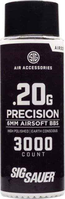Sig Sauer 6mm .20g Polymer BB 3000ct Airgun Pellets AIR-6MM-20G-3K - Sig Sauer