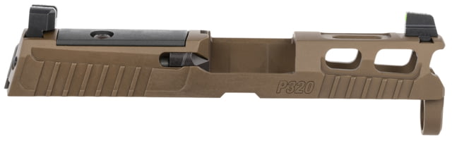 DEMO SIG SAUER Pro-Cut Slide Assembly w/X-Ray3 Day/Night Suppressor Sights P320 Sub-Compact/XCompact 9mm Luger 3.6 in Barrel Optic Ready PVD Stainless - Sig Sauer
