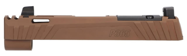 USED SIG SAUER Spectre Comp Slide Assembly w/Compensator and X-Ray3 Suppressor Sights P365/P365XL/P365X 9mm 3.1in Barrel Optic Ready Nitron Stainless - Sig Sauer