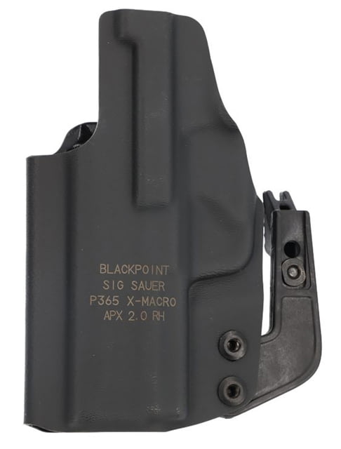 USED P365-XMACRO IWB BlackPoint Tactical Holster Right Hand Black EDEMO1 Used Condition Like New Open Box - Sig Sauer