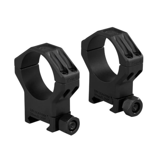 SIG SAUER Alpha6 35mm Riflescope Ring Set Extra High - 1.25in Set of 2 Black