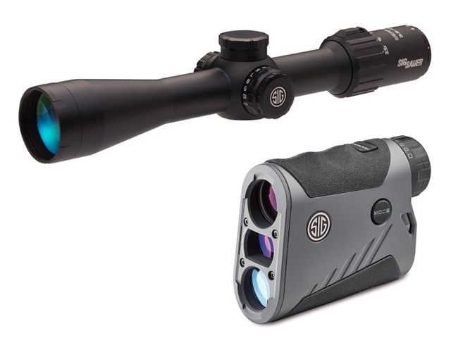 USED SIG SAUER BDX Combo Kit Sierra3BDX 3.5-10x42mm Rifle Scope 30mm Tube Second Focal Plane Black BDX-R1 Digital Reticle MOA SOK16BDX02 EDEMO1 - Sig Sauer