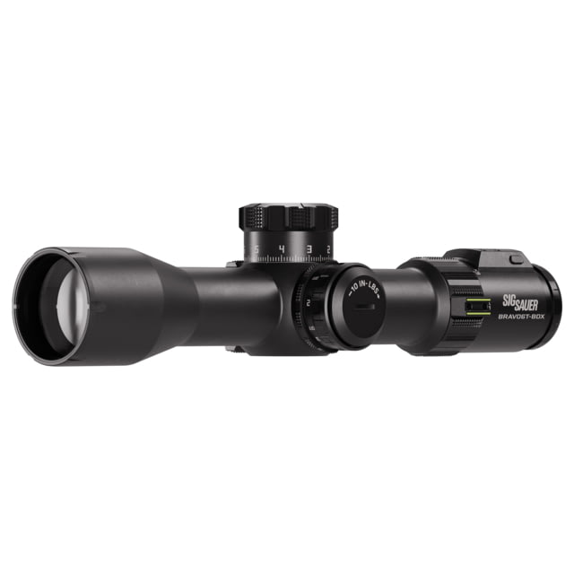SIG SAUER BRAVO6TBDX 3-18x44mm 35mm Tube Rifle Scope FFP Mrad Milling Reticle Levelplex Side Focus BDX-T1 Mrad Adj Black