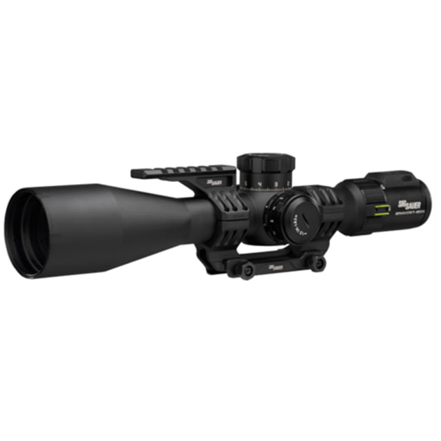 SIG SAUER BRAVO6TBDX 5-30x56mm 35mm Tube Rifle Scope FFP Mrad Milling Reticle Levelplex Side Focus Bdx-T1 Mrad Adj Black