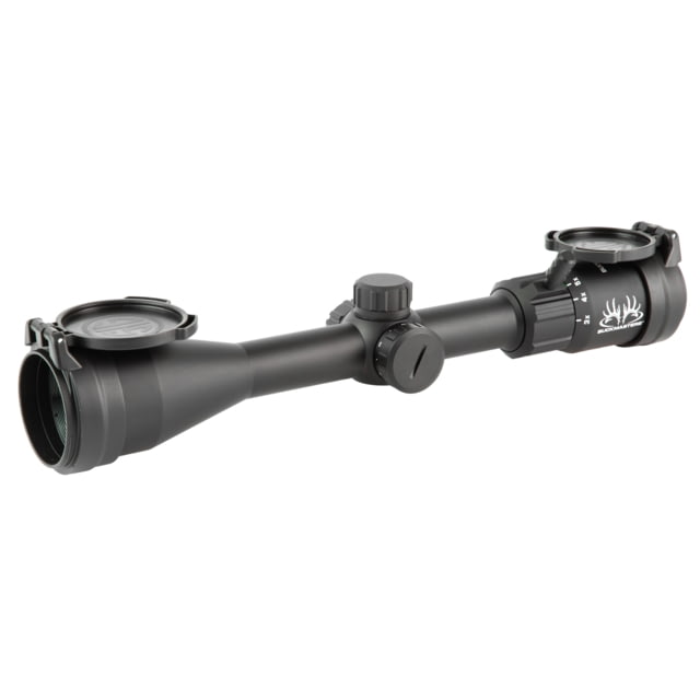 SIG SAUER Buckmaster 3-12x44mm 1 inch Tube Rifle Scope Second Focal Plane Hellfire Illuminated Buckmasters BDC Black