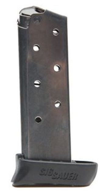  SAUER P238 .380 Extended Magazine 7 RD Silver 7RD Ammo
