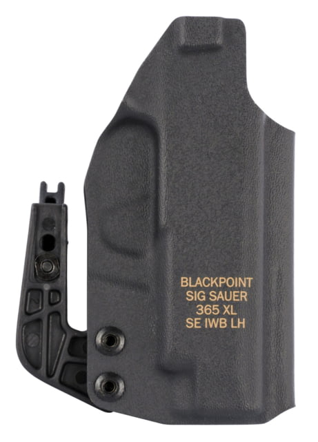 SIG SAUER IWB Leather Holster P365 XL Left Hand Black