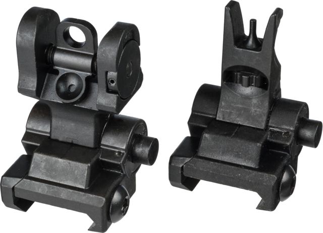 EDEMO SIG SAUER Iron Sight Set Flip Up fits  Rail Black  EDEMO8 - Sig Sauer