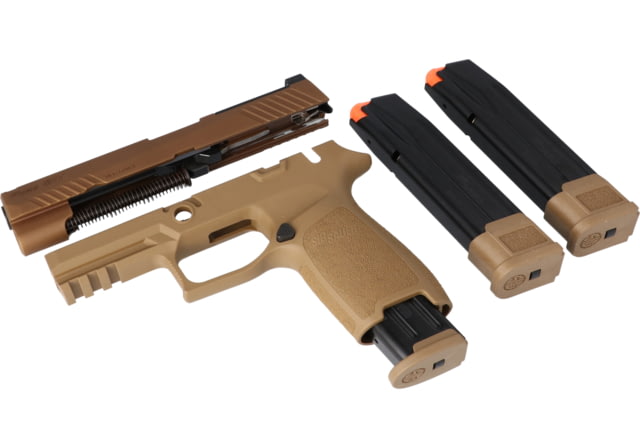 SIG SAUER M17 P320 9mm Full 1 17 Round/2 21 Round Pistol Magazine Slide Module Grip Kit