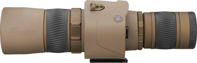 Sig Sauer SIG SAUER OSCAR6 HDX Pro OIS 16-32x60mm Spotting Scopes Straight FDE  FDE - $2199.99 at Optics Planet