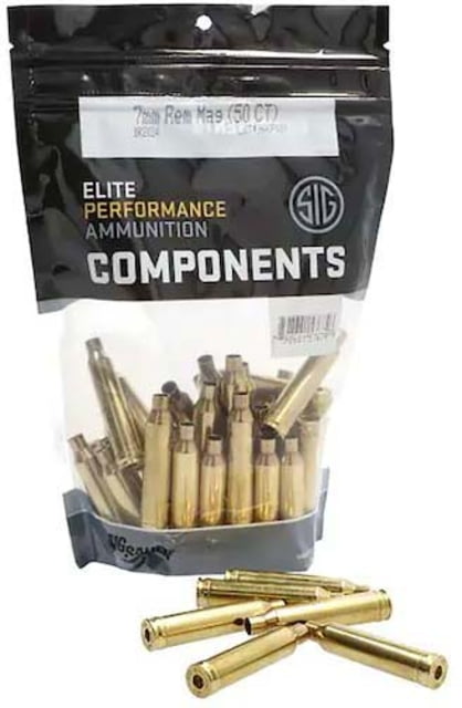 SIG SAUER Rifle Brass 7mm Remington Magnum Non-Primed 50 Brass/Bag