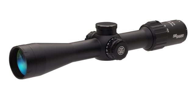 USED SIG SAUER Sierra3BDX 4.5-14x44mm Rifle Scope 30mm Tube Second Focal Plane Black Digital Ballistic Reticle MOA - Sig Sauer
