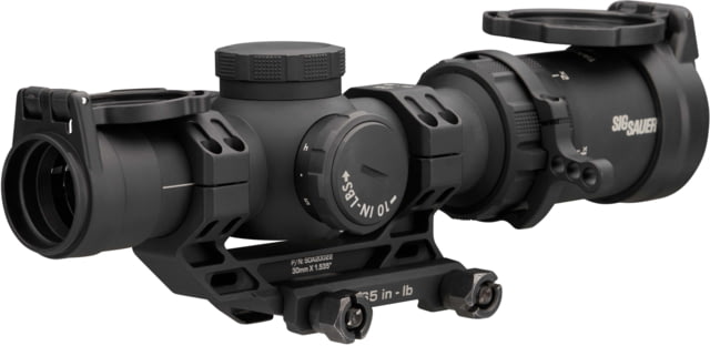 Sig Sauer USED SIG SAUER TANGO-MSR Compact 1-10x24mm LPVO 30mm Tube Rifle Scope Second Focal Plane Illuminated MSR BDC-10 Reticle Black - $519.99 at Optics Planet