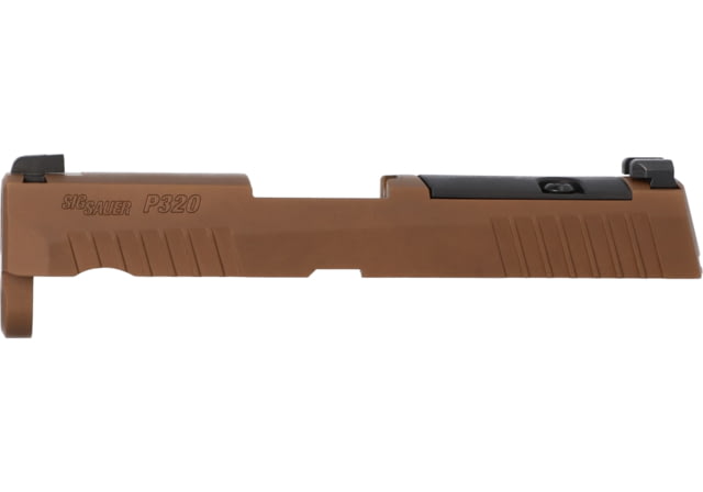 SIG SAUER Assy P320 X-Series 9mm Xray3 Pistol Slide 3.6in R2 Optic Ready Coyote