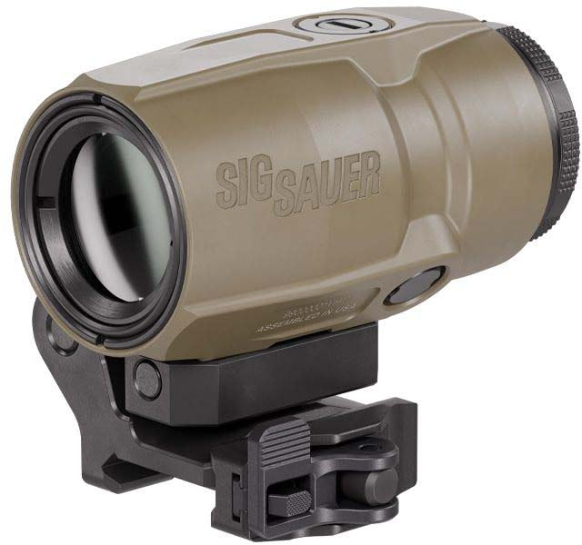 SIG SAUER Juliet3T-AMR Red Dot Sight Magnifier 3x 22mm FDE