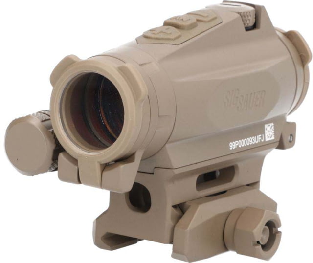 SIG SAUER Romeo 4XT-PRO 1x20mm Reflex Red Dot Sight Ballistic Circle Dot Flat Dark Earth