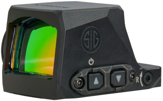 SIG SAUER Romeo-X Compact Enclosed Reflex Red Dot Sight 1x24mm 3 MOA Green Dot Black
