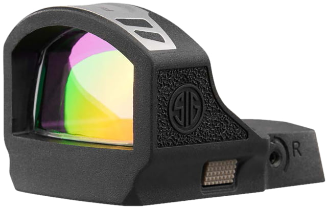 SIG SAUER Romeo-RS Pro 1x31mm Reflex Red Dot Sight 3 MOA Green Dot Reticle Black - Sig Sauer