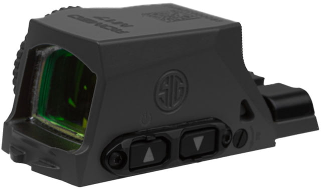 SIG SAUER Romeo-M17 Enclosed Reflex Red Dot Sight 1x24mm 2 MOA Red Dot Black