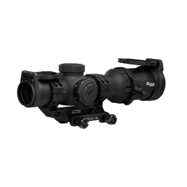 Sig Sauer TANGO MSR Compact Rifle Scope 1-10X Magnification First Focal Plane Illuminated BDC 10 Reticle 24mm Objective 30mm Main Tube Black Includes - Sig Sauer
