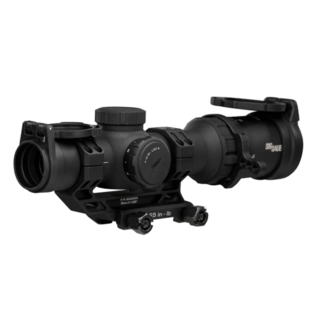 Sig Sauer TANGO MSR Compact Rifle Scope 1-10X Magnification Second Focal Plane Illuminated BDC 10 Reticle 24mm Objective 30mm Main Tube Black Includes - Sig Sauer