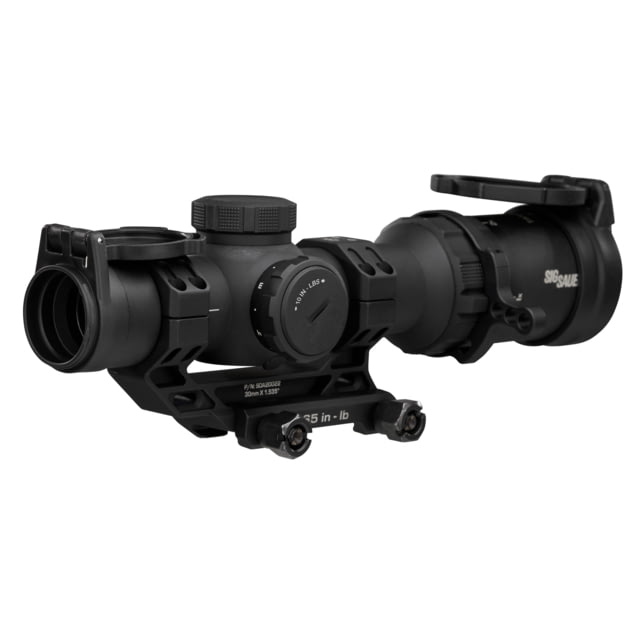 Sig Sauer TANGO MSR Compact Rifle Scope 1-6X Magnification Second Focal Plane Illuminated BDC 6 Reticle 24mm Objective 30mm Main Tube Black Includes