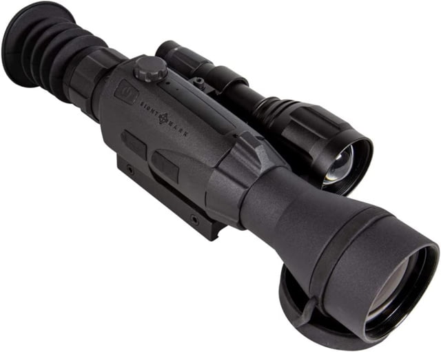 Sightmark Wraith 4K Max Digital Rifle Scope 3-24x50mm 50mm Tube Second Focal Plane w/IR LED Illuminator Black - Sightmark