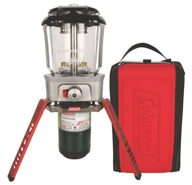 Coleman Northern Nova 3000 Lumen Propane Lantern w/ Case Red - Coleman