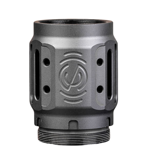 Silencerco SilencerCo Charlie MAAD Brake 2.0 Black Anodized Aluminum 2.23in OAL 1.68in Diameter Aluminum - $207.40 at Optics Planet
