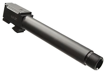USED SilencerCo Threaded Barrel Glock 17 9mm Luger 5 in 1/2x28 Black AC864 - Silencerco