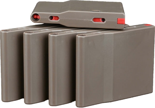 Silverback Airsoft SRS ABS 25-Round Light Airsoft Magazine 5 pieces Flat Dark Earth - Silverback Airsoft