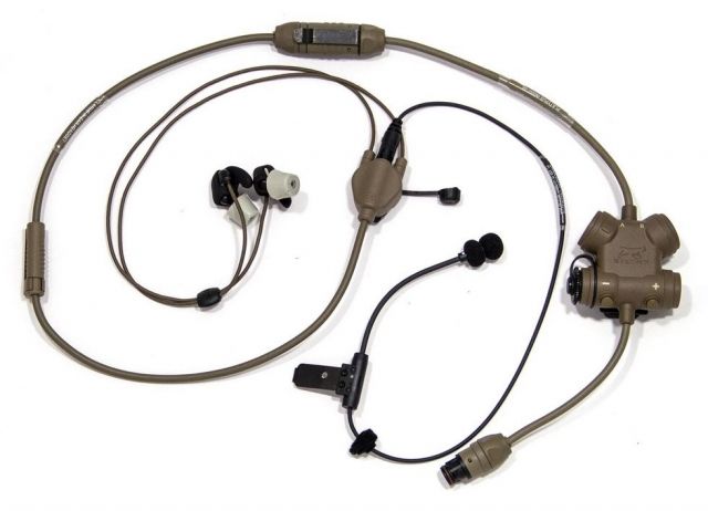 Silynx Clarus Headset w/ CA0128-09 adaptor cable Tan - Silynx