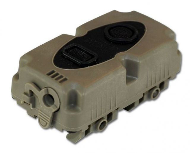 Silynx Micro Wireless Push To Talk w/ Remote Push To Talk Interface and Single Finger Push To Talk Tan - Silynx