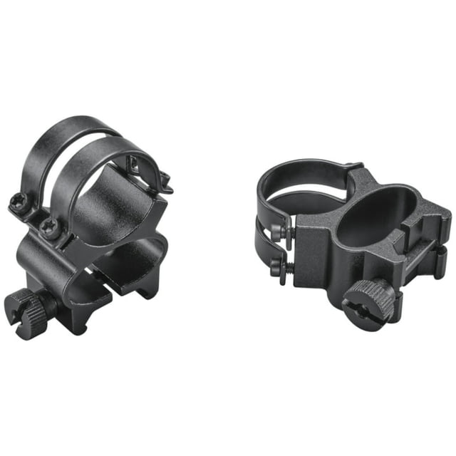 Simmons See Thru Dual Strap Matte Black 1in PDQ Clam - Simmons