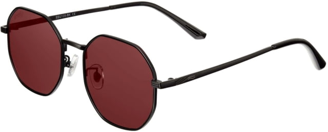 Simplify Ezra Polarized Sunglass Black/Red One Size - Simplify