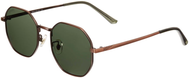 Simplify Ezra Polarized Sunglass Bronze/Green One Size - Simplify