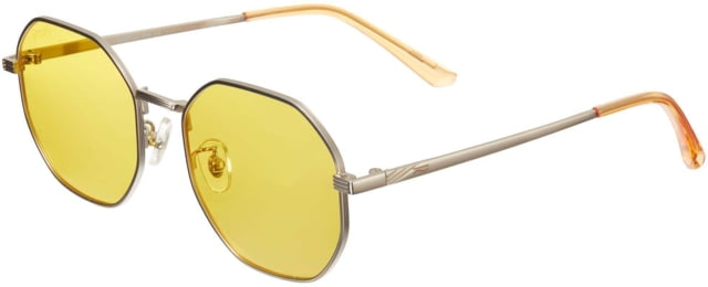 Simplify Ezra Polarized Sunglass Silver/Yellow One Size - Simplify