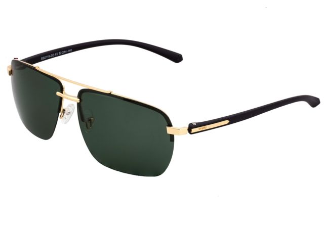Simplify Lennox Polarized Sunglasses - Unisex Gold/Black One Size - Simplify