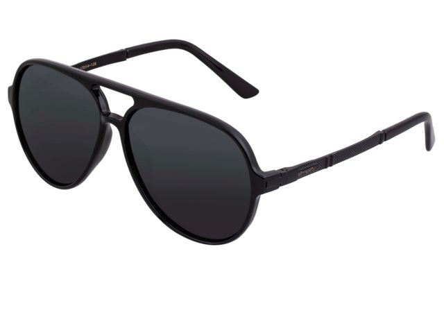 Simplify Spencer Polarized Sunglasses - Unisex Gloss Black/Black One Size - Simplify