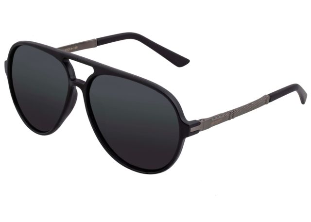 Simplify Spencer Polarized Sunglasses - Unisex Matte Black/Black One Size - Simplify