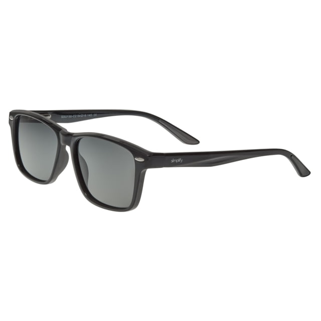 Simplify Wilder Polarized Sunglasses Black Frame Black Lens Black/Black One Size - Simplify