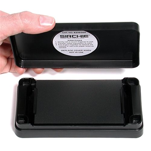 Sirchie - Printmatic Impeccable Ceramic Rectangular Fingerprint Pad 2 1/4inch X 4inch